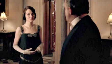 Mary Grantham and Lord Grantham, Downton Abbey father and daughter
