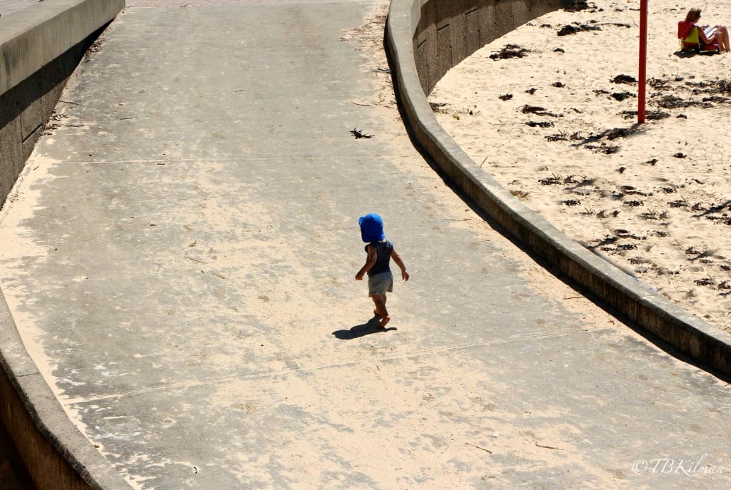 ready to go?, little child walking alone, child
