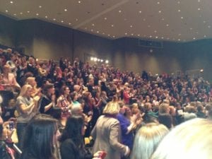 Harvard Business School, women's summit, standing ovation