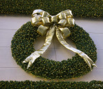 New York at Christmas, wreath