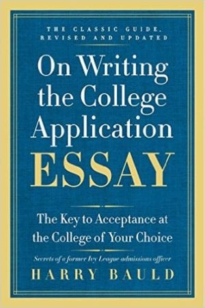 Writing college admission essay rules
