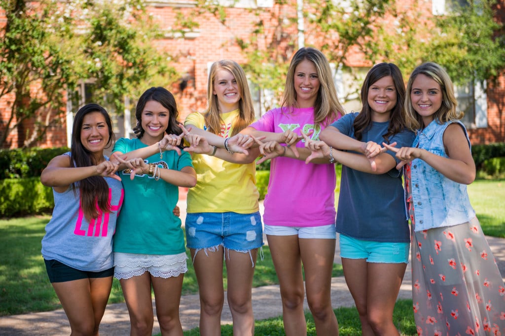 Texas A&M Sorority Members