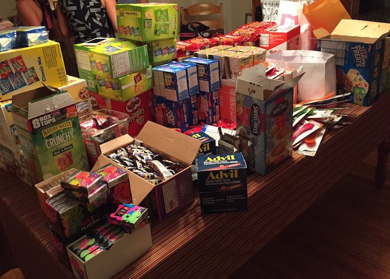 How to Throw a College Care Package Party With Friends