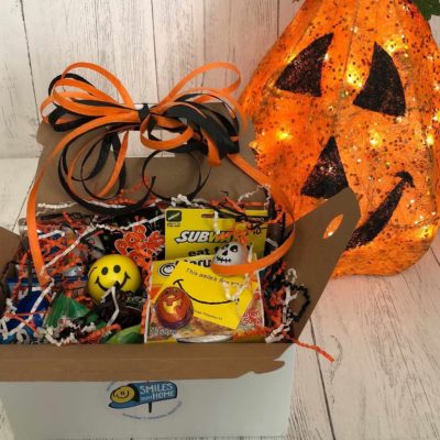 smiles from home care package