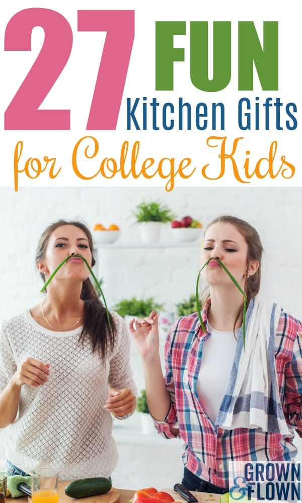 If you're looking for the perfect gift idea for your college kid, why not surprise them with some fun kitchen gadgets that they'll love. #kitchengadgets #giftideas #giftidea #collegekids #giftsforcollegekids #college #bestkitchengifts