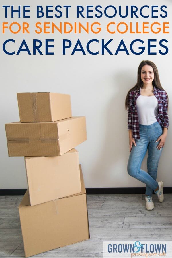 Cute college care sales packages