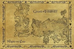 Game of thrones map 