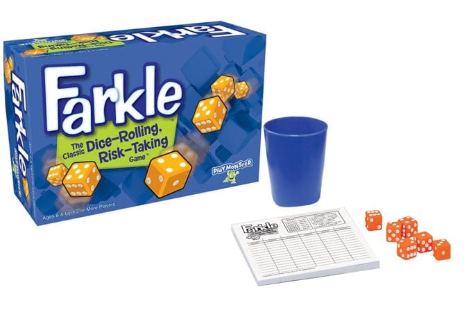 University Games Fishing for Words Dice Game for 2-4 Players Ages 8+