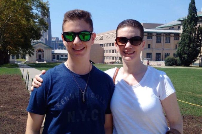 Son leaves notes to mom for her to find after he returns to college