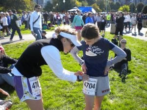 Why this mom thinks that running describes her parenting style