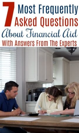 Faq Financial Aid Seven Most Frequently Asked Questions About Paying for College