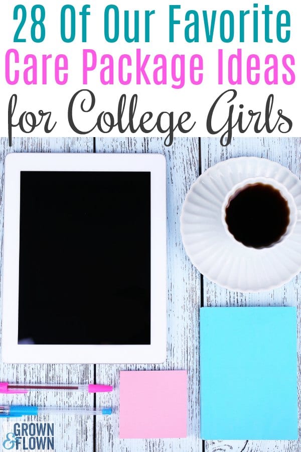 If you're looking for the BEST list of college care package ideas for girls, then this list is it. These are our favorite ideas for making the best college care package for your student. #college #carepackage #collegelife #carepackageideas #collegegirls #gifts #teens #teenagers