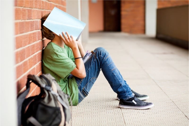 Some middle school students feel academic stress