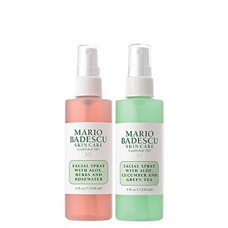 Mario Badescu sprays 