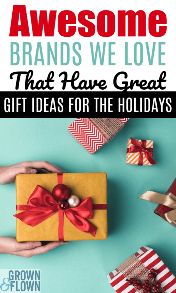 We love buying holiday gifts for our families and friends but dread getting the same old, same old. Sure our kids are probably getting socks and underwear. Here are some awesome new brands we love that have amazing gift ideas for the holidays. #gifts #giftguide #giftideas #teenagers #college #teens