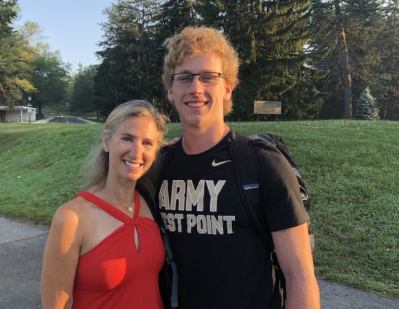 One mom's story about dropping off her son at West Point when he decided to join the army.