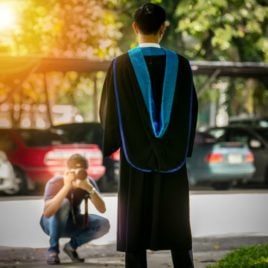 Here's how to take a graduation photo of your graduate.