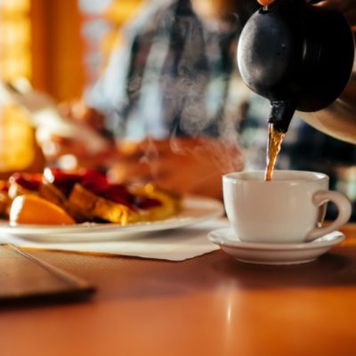 Breakfast with my son made me let go of my mom worry.