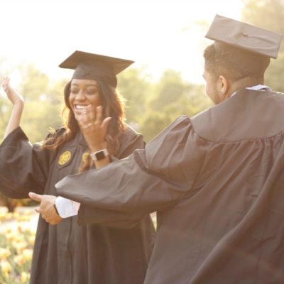 Graduation feels different in college.