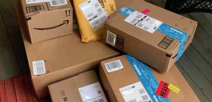 Amazon packages 