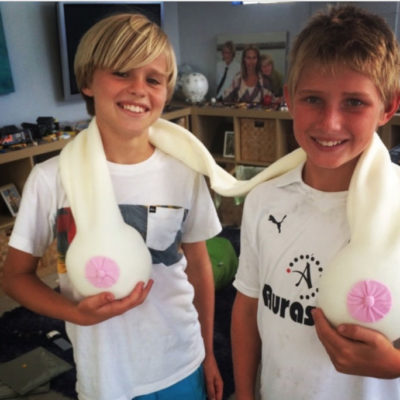 two young boys