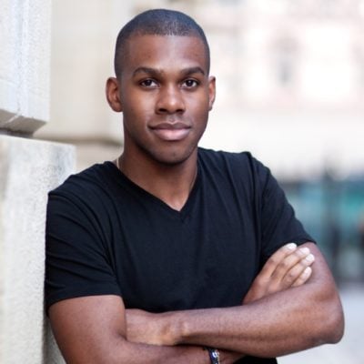 African American college student