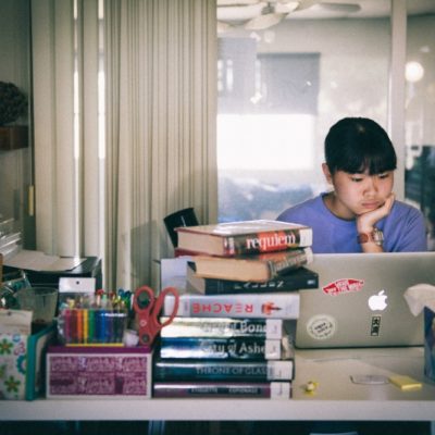 stressed student