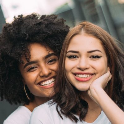 two women