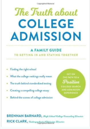 Truth about college admissions book