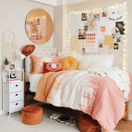 Dorm Rooms, Can You Put A Headboard On Dorm Bedroom