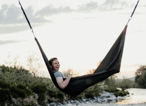 boy in hammock 