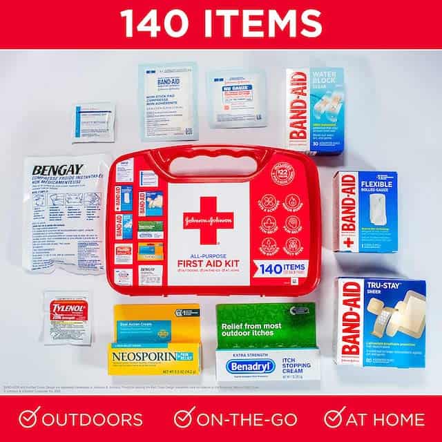 J&J first aid kit 