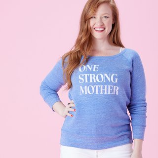 strong mom t-shirt