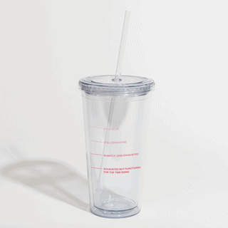 exhausted cup