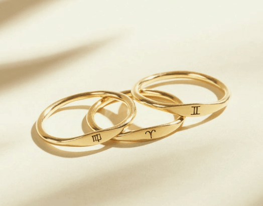 gold rings