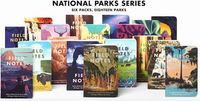 field notes National Parks