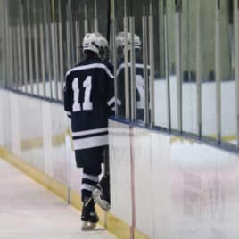 Stepping off ice last time