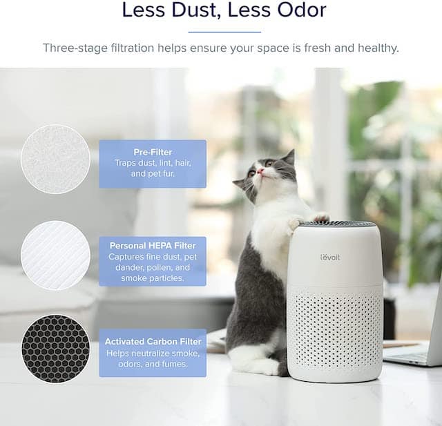 leviot mini air purifier