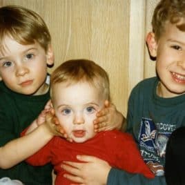 three little boys