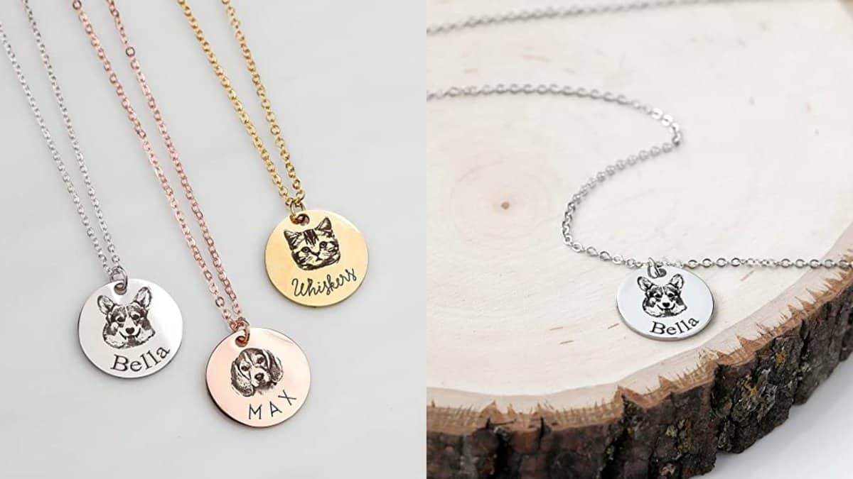 Skylar Gifts for Mom, Dad, Chef Personalized Cooking Jewelry Charm Necklace