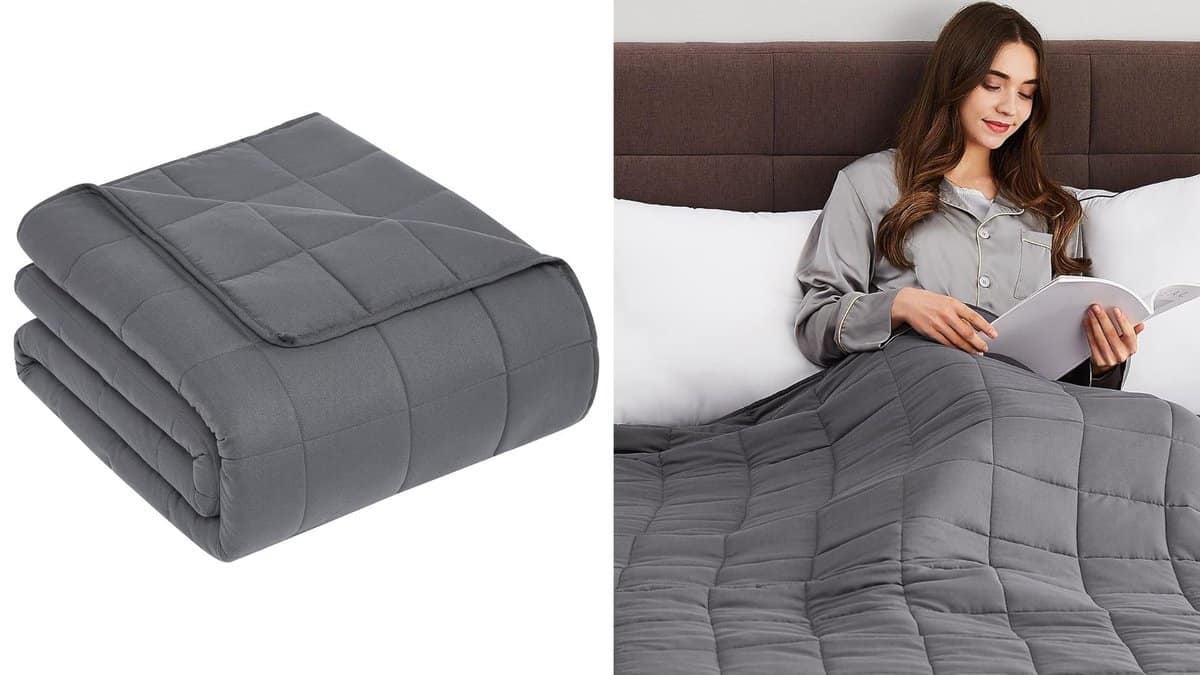 Cool gifts for teens: weighted blanket 