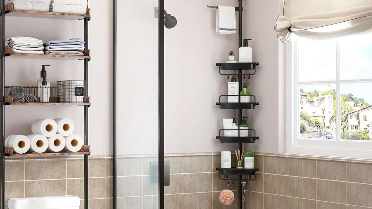 The Container Store Shower Caddy with Handles