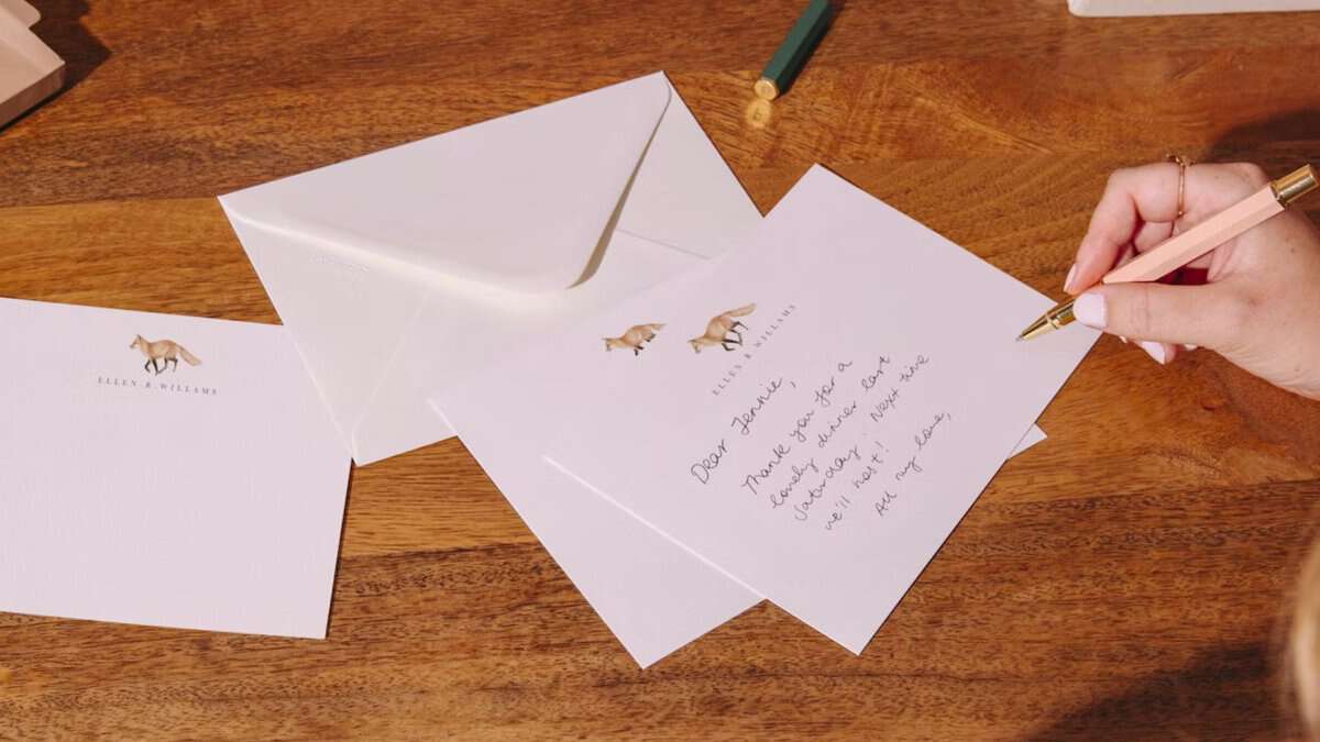Papier custom notecards 