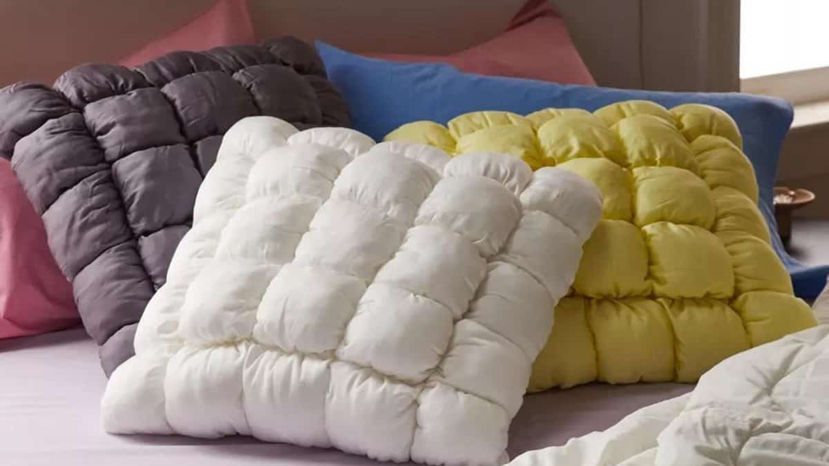 Urban Outfitters dorm: Marshmallow throw pillow 