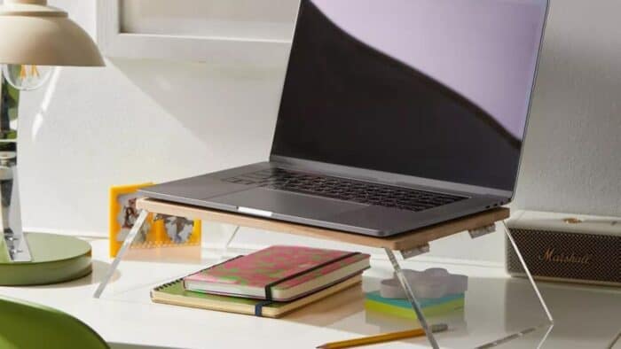 Urban Outfitters dorm: laptop stand 