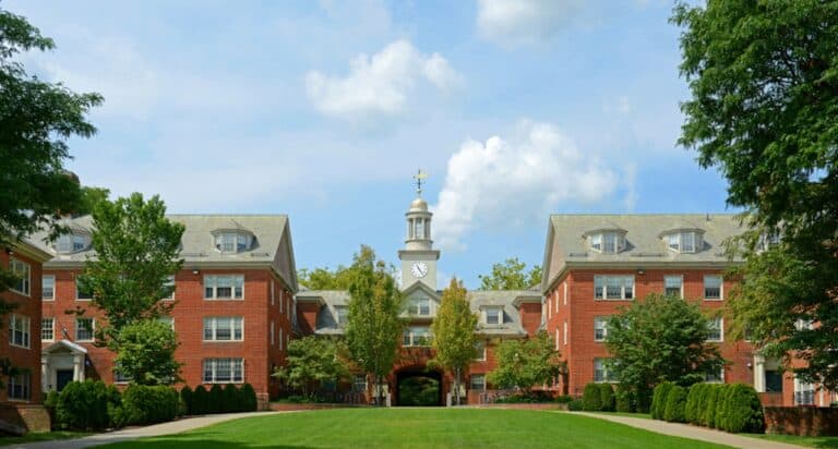 Wayland Hall in Brown University